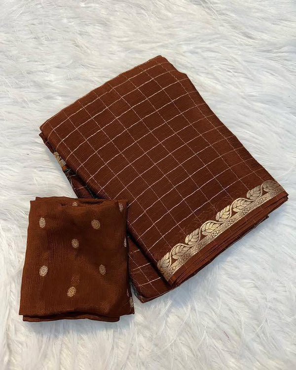 Brown Checks