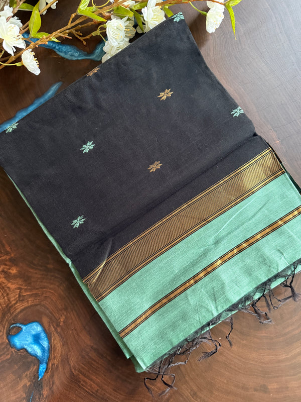 Sage Green & Black